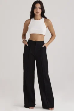 Black Loose Fit Trousers