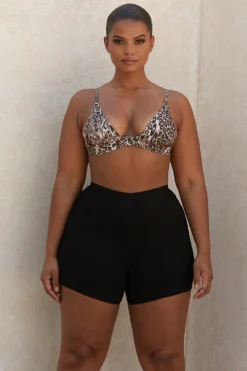 Black Bandage Shorts