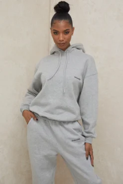 Grey Oversized Hoodie