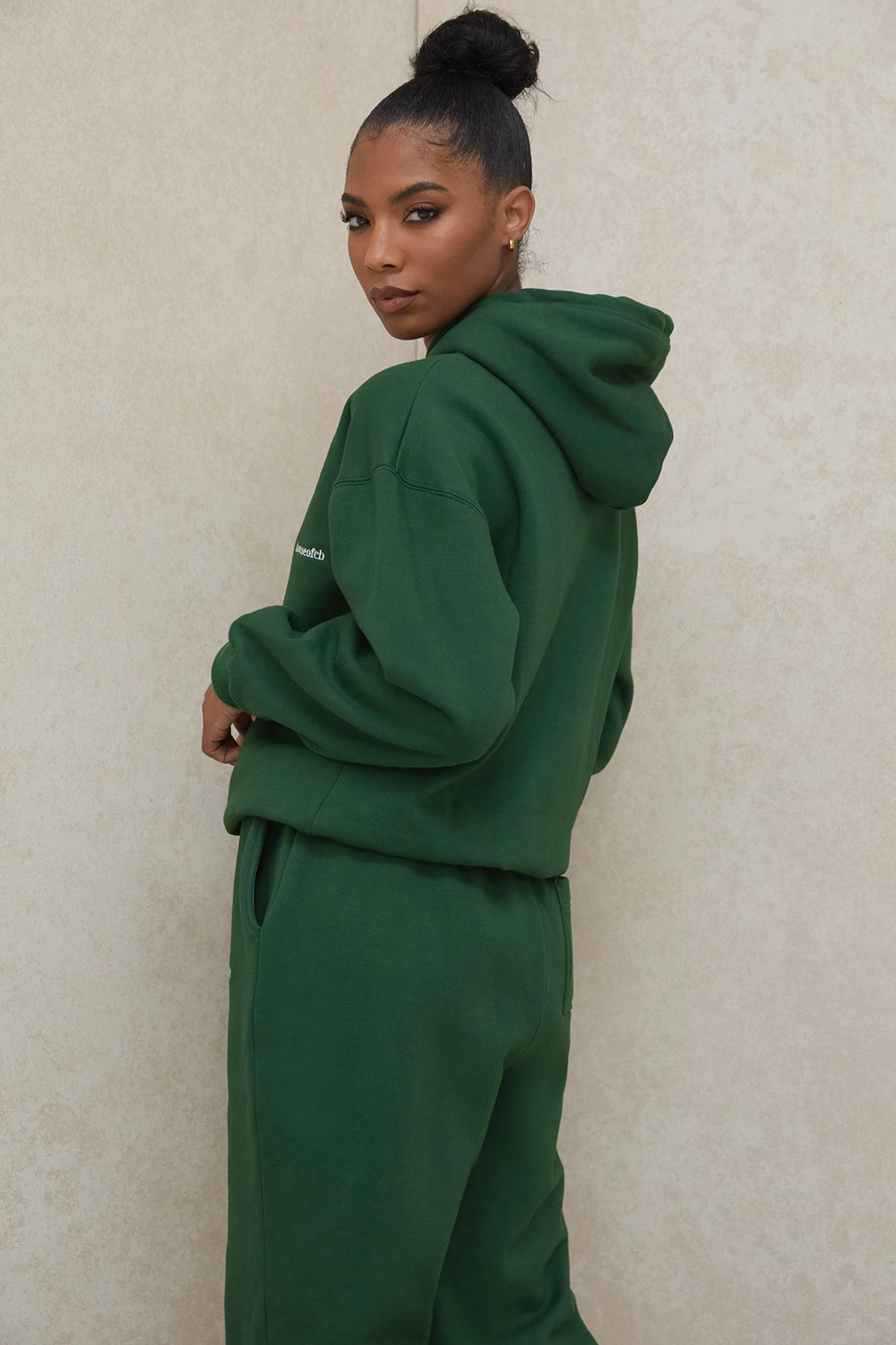 Green Oversized Hoodie – Bild 8