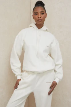 Off White Oversized Hoodie