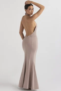 Mushroom Halter Gown