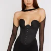 Black Structured Corset