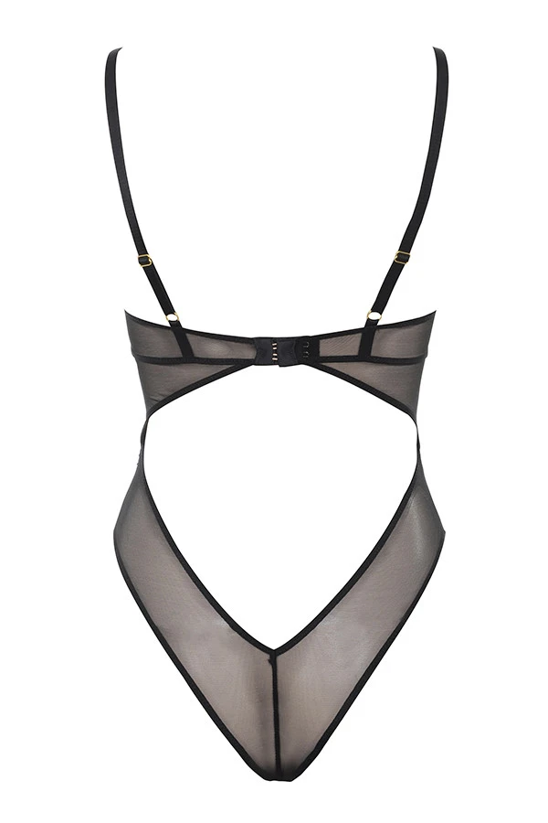 Black Lace Bodysuit – Bild 10