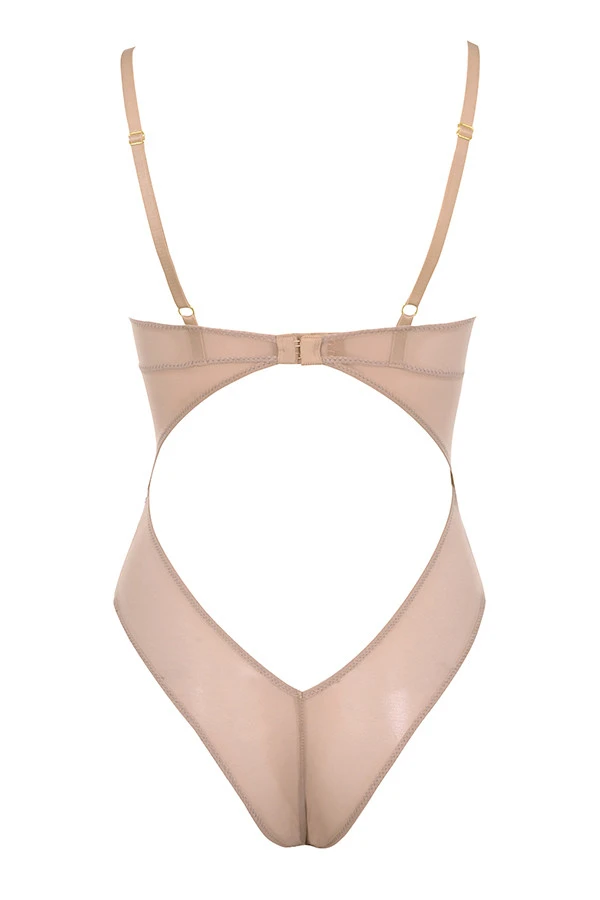 Tan Lace Bodysuit – Bild 12