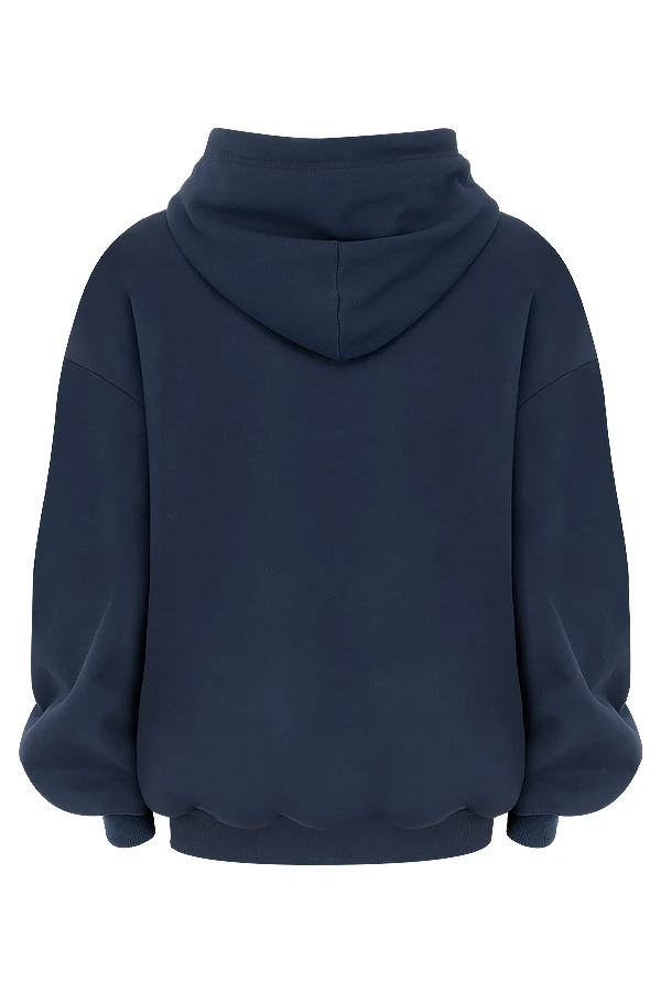 Navy Oversized Hoodie – Bild 14
