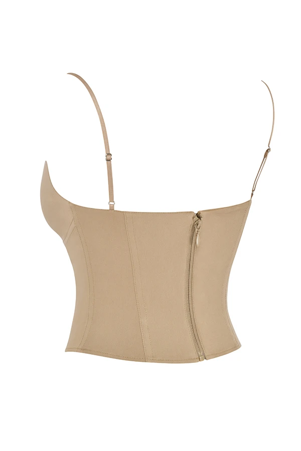 Beige Sculpting Corset – Bild 10
