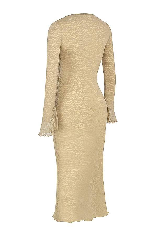 Stone Floral Lace Maxi Dress – Bild 16