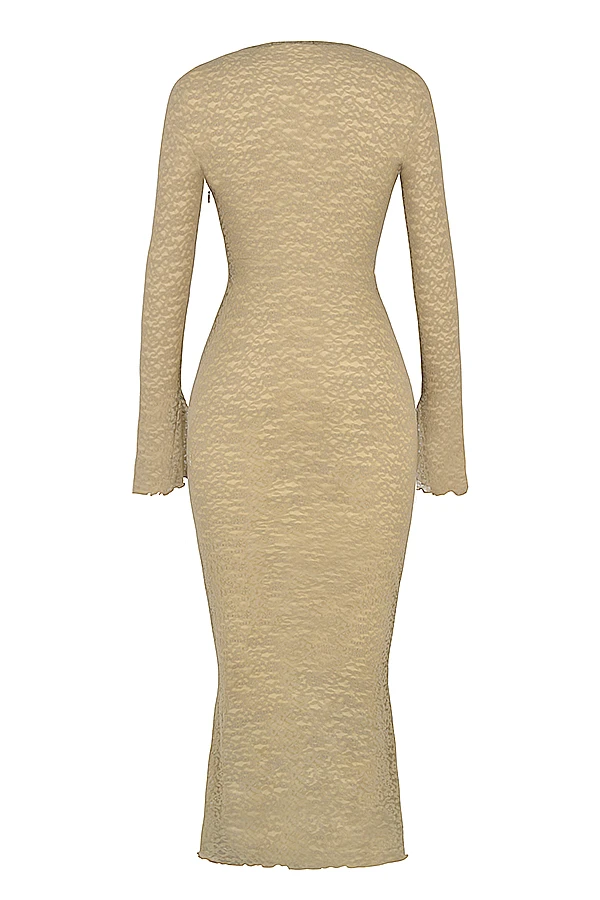 Stone Floral Lace Maxi Dress – Bild 17